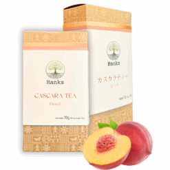Trà CASCARA vị đào hộp 70g (14 túi lọc x 5g)